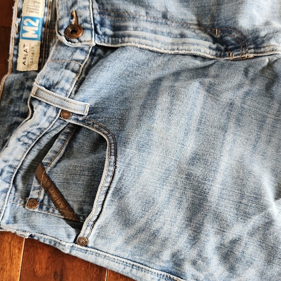 ARIAT Legacy M2 Traditional Relaxed Boot Cut Men’s Jeans Size 34 x 30 - Picture 9 of 17